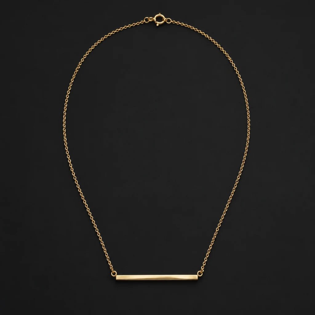 Line necklace