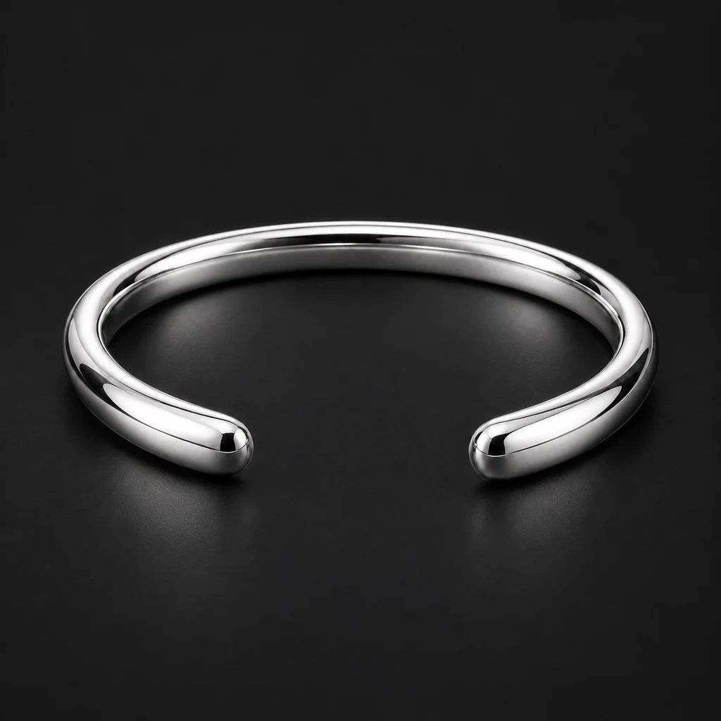 Arc bracelet – Silver tone